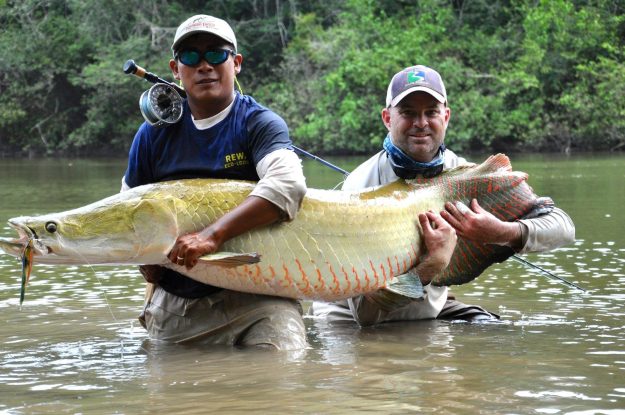 Rewa Eco Lodge – Arapaima Fly Fishing
