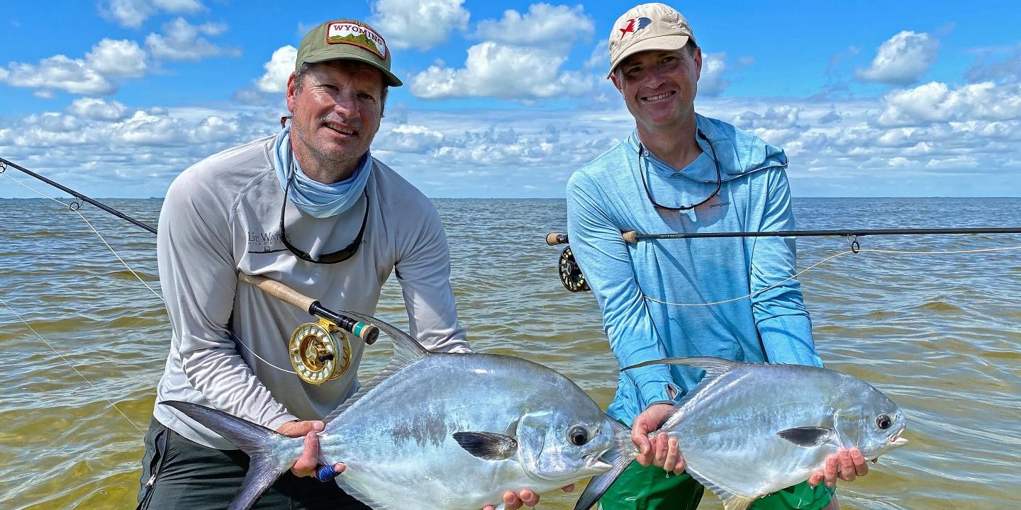 Playa-Blanca-Mexico-Permit-Double-Vance-Freed-2020 Playa Blanca Fly Fishing Lodge Permit Double