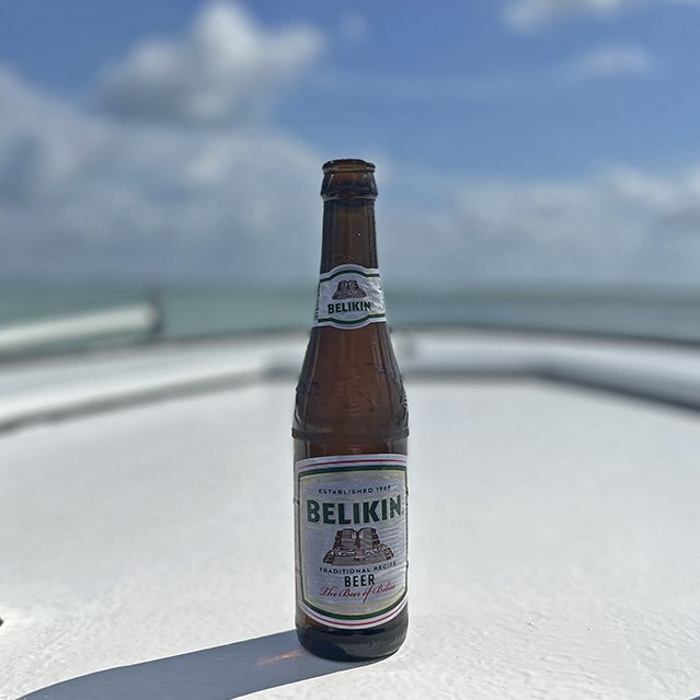 Turneffe Flats Belikin Beer