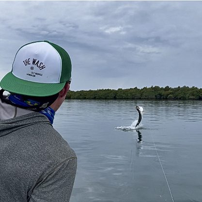 Turneffe Flats Tarpon Jump