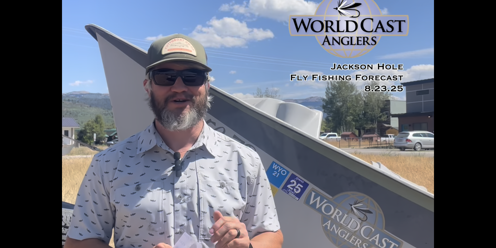 Jackson Hole Fly Fishing Forecast 8.23.25 Jackson Hole Fly Fishing Forecast 8.23.25